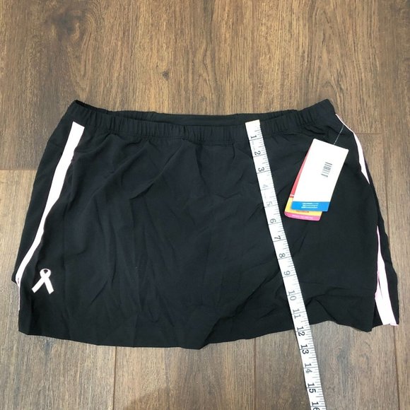 Brooks Breast Cancer Awareness Running Tennis Women Equilibrium Skirt SKORT Sz L - Picture 8 of 9